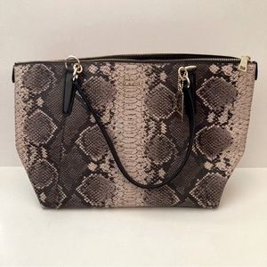 COACH Python Ava Tote Bag